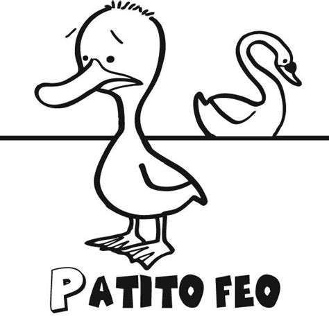 personajes del patito feo para imprimir|Descubre el Patito Feo para Colorear: Imágenes y。